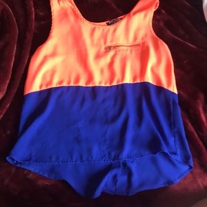blue and orange, new your brand